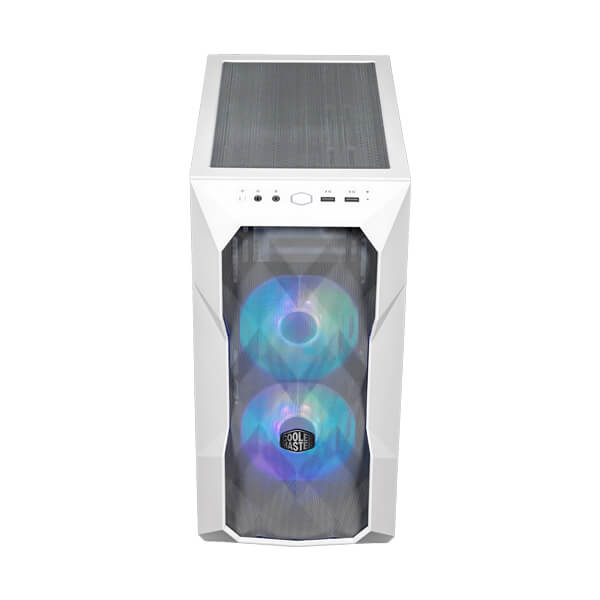 Cooler Master TD300 Mesh ARGB (M-ATX) Cabinet (White)